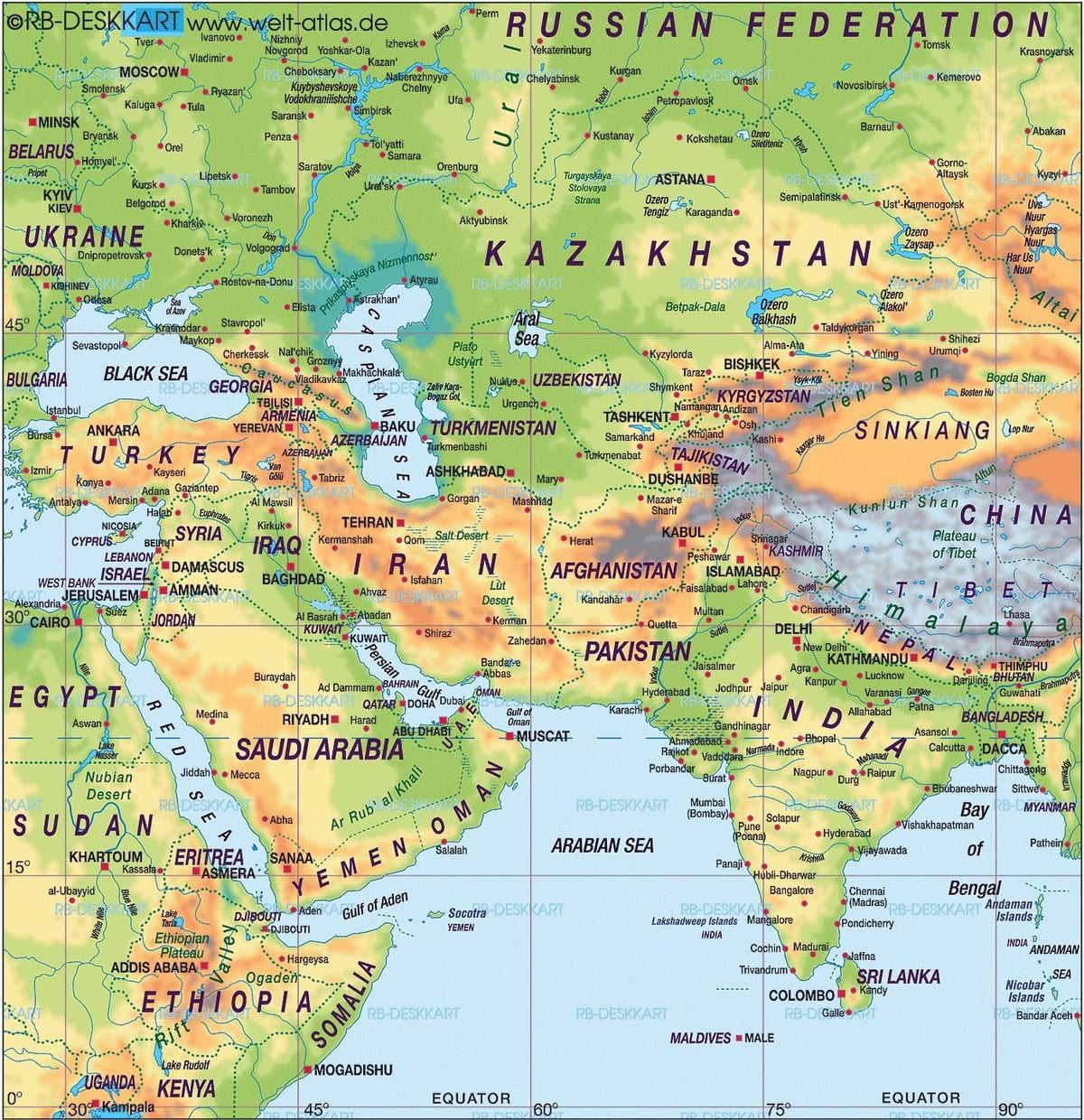 carte de Bahreïn carte du monde atlas