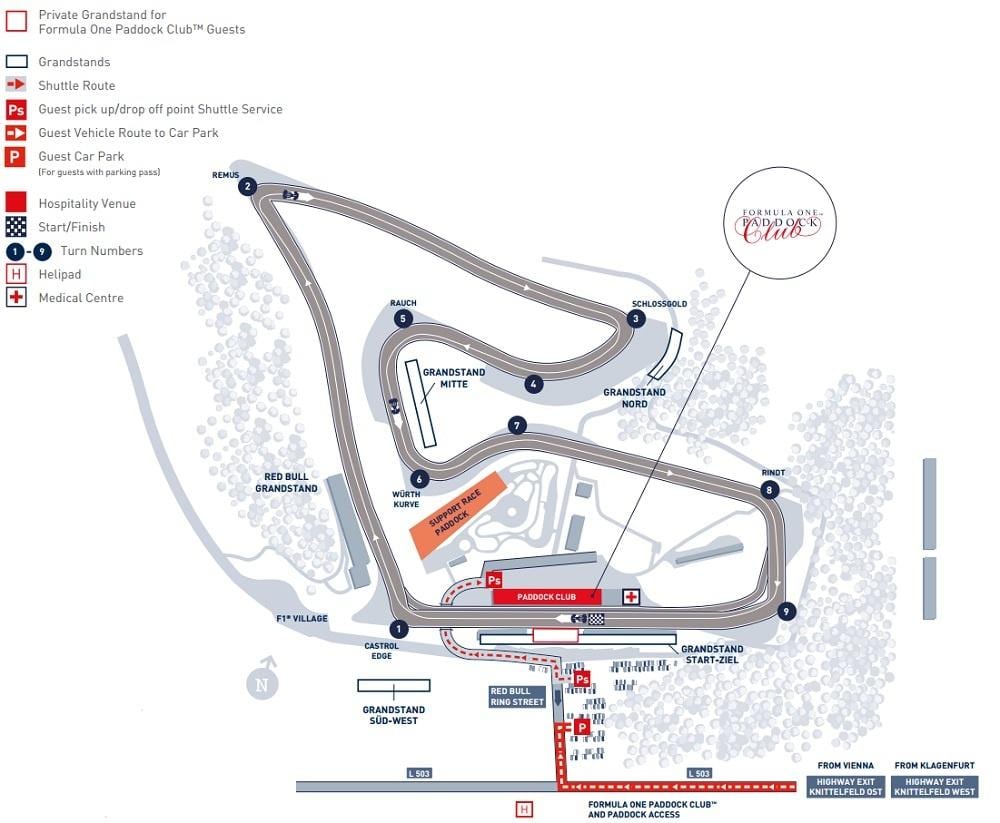 carte du gp de Bahreïn
