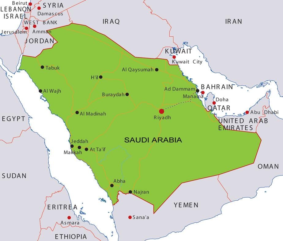 carte de l'université de Bahreïn